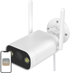MOES WCM-JD-T1 3MP Outdoor Wi‑Fi IP Camera