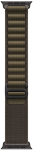 Apple 49mm Dark Olive Alpine Loop M Black Titanium Finish