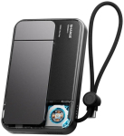 SHARGE ICEMAG 3 Power Bank, 10,000mAh, 25W Qi2, 35W USB-C - Black