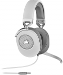 Corsair HS65 SURROUND Wired Gaming Headset, White (EU)