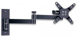 13"-30" Wall Bracket for LED LCD TV Tilt 3 Joints Black