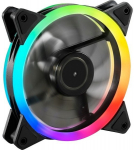 120mm Sharkoon SHARK Blades PWM RGB Fan (schwarz, 120 mm)