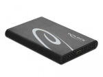 DELOCK Externes Geh&auml;use 2.5" SATA HDDSSD USB 3.1G2 10Gbps