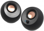 Creative Pebble V3 Bluetooth USB-C Powered 2.0 Desktop Speakers, Black
