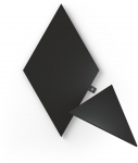 Nanoleaf Shapes Black Triangles Expansion Pack (3 panels)