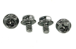 Phobya screw UNC 6-32 x 5 cross-slotted black nickel (4pcs)