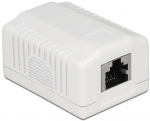 Network Wall Outlet 1 Port Cat.6A LSA