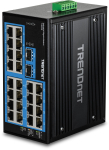 TRENDnet Industrial Switch 26-Port Gbit DIN-Rail