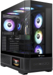 Thermaltake View 370 TG ARGB Case, Tempered Glass x3, Black