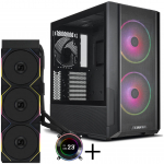 Lian Li LANCOOL 216 case bundle + HYDROSHIFT II LCD-C 360TL AiO - black