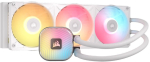 CORSAIR iCUE LINK TITAN 360 RX RGB CPU Liquid Cooler, 360 mm, RGB, iCUE LINK - white