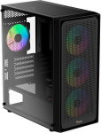 Ocypus Gamma C50 ARGB PC Case (Black, Tempered Glass)
