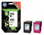 HP 300 2-pack Black/Tri-color Original Ink Cartridges