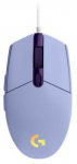 LOGI G203 LIGHTSYNC Gaming Mouse LILAC