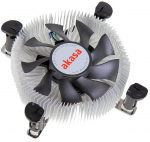 Akasa AK-CCE-7106HP Low Profile 74mm PWM CPU Cooler for Intel 775 & 115x