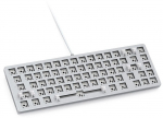 Glorious GMMK 2 Compact 65% Barebone Mechanical Keyboard, ANSI, White