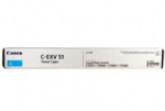 Canon Toner C-EXV51 0482C002 Cyan bis zu 60.000 Seiten