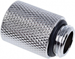 Alphacool Eiszapfen extension 20mm G1/4 outer thread to G1/4 inner thread - chrome