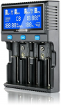 Charger for cylindrical Li-ion and Ni-MH batteries everActive UC-4200
