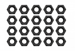 EK Water Blocks EK-Loop Nuts Set M4 - 20 St&uuml;ck - schwarz