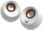 Creative labs Pebble V3 Wireless Speakers, White