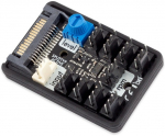 Aquacomputer SPLITTY9 ACTIVE - active splitter for up to 9 PWM fans