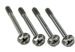 Phobya screw UNC 6-32 x 30 cross-slotted black nickel (4pcs)