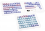 Ducky Macaron PBT Doubleshot 133-Keycap Set - Cherry MX Compatible