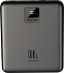 CANYON power bank PB-2008 LED Flat 20000 mAh PD100W QC3.0 Dark Grey