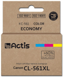 Actis KC-561 Ink (replacement for Canon CL-561XL; Supreme; 18 ml; cyan, magenta, yellow). Prints 60% more than OEM.