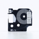 Compatible TopJet Dymo S0720530 D1 45013 Tape 12mm x 7m Black on White