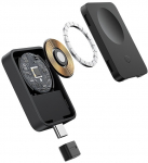 Wireless Magnetic Charger MagPro USB-C 2.5W for Apple Watch, Black