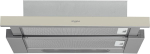 WHIRLPOOL Hood AKR 750 G SD, Built under, Telescopic, Grey 60cm 304 m3/h