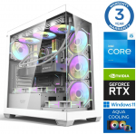 INTOP AQUA i5-14400F 64GB DDR5 1TB SSD M.2 NVME+4TB RTX5060Ti 8GB WIN11