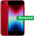 Apple Renewed Grade B | Apple iPhone SE (2022) | Red | 4.7 " | Retina HD | A15 Bionic | 4 GB | 64 GB | iOS