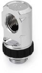 Alphacool Apex Grip 90&deg; OT/IT G1/4 Rotatable Chrome Adapter