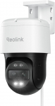 Reolink 4K Dual-Lens PoE Camera with Auto Tracking | TrackMix PoE | PTZ | 8 MP | 2.8mm/F1.6 | IP65 | H.264, H.265 | Micr