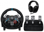 LOGITECH G29 Driving Force roolikomplekt PlayStationile ja PC-le + Logitech G321 must peakomplekt
