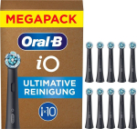 Oral-B iO Ultimate Cleaning Replacement Brush Heads, 10 pcs, Black