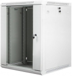 Lanberg Wall-Mounted Rack 19'' 15U 600X600mm grey