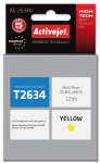 Activejet AE-2634N Ink cartridge (replacement for Epson 26 T2634; Supreme; 12 ml; yellow)