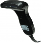 Contact CCD Barcode Scanner 80 mm Scan Width, USB, Black