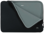 Mobilis Skin Sleeve 12.5-14" - Black and Grey