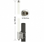 LoRa 868 MHz Antenna N Jack 8 dBi 147.7 cm omnidirectional