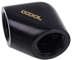 Alphacool Eiszapfen L-connector G1/4 inner thread to G1/4 inner thread - deep black