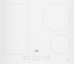 Beko HII64200FMTW hob White Built-in 60 cm Zone induction hob 4 zone(s)