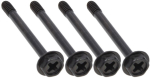 Phobya screw UNC 6-32 x 35 cross-slotted black (4pcs)
