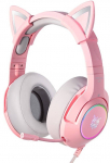 ONIKUMA K9 Pink RGB Gaming Headphones