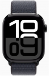 APPLE Watch Series 10 GPS + Cellular 46mm Jet Black Aluminium Case with Ink Sport Loop