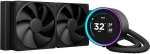 NZXT Kraken Elite 240 - processor liquid cooling system - with LCD display